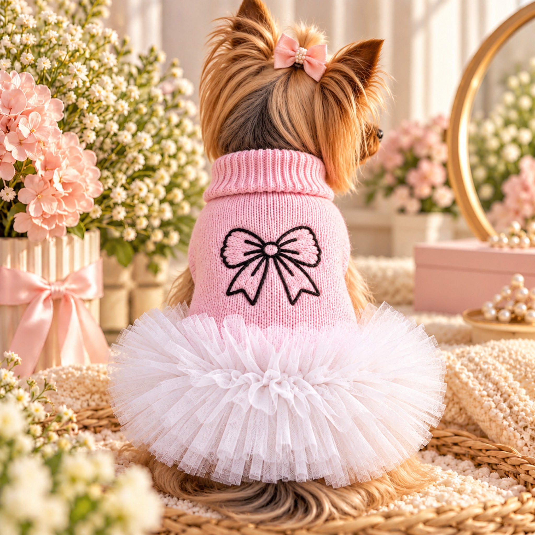 Maglioncino Fiocco di Tulle
